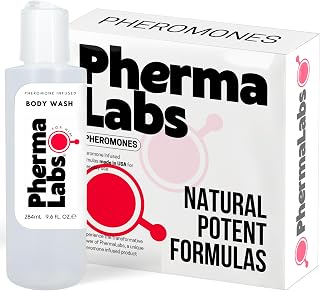 Body Wash Pheromone Infused for Men - Powerful Boost - Long-Lasting Fragrance - Mens Pheromone Hydrating - Feromonas Perfume Conquistador 9.6 Fl Oz (Original Scent)