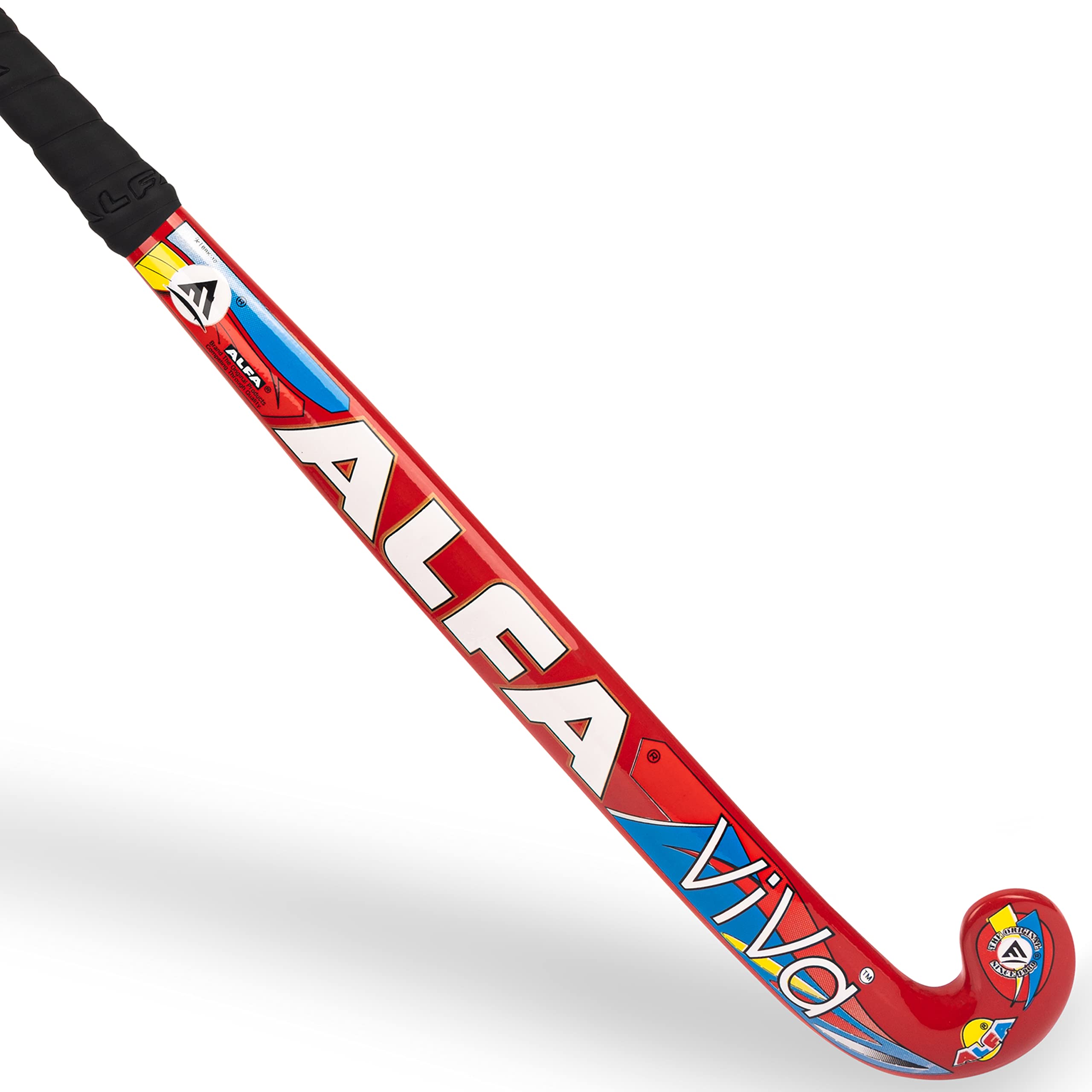 A L F A Viva Composite Hockey Stick with Stick Bag & Free Hollow Ball (RED/Low Bow, 37 INCHES) (B09YDJQXKL) Amazon Price History, Amazon Price Tracker