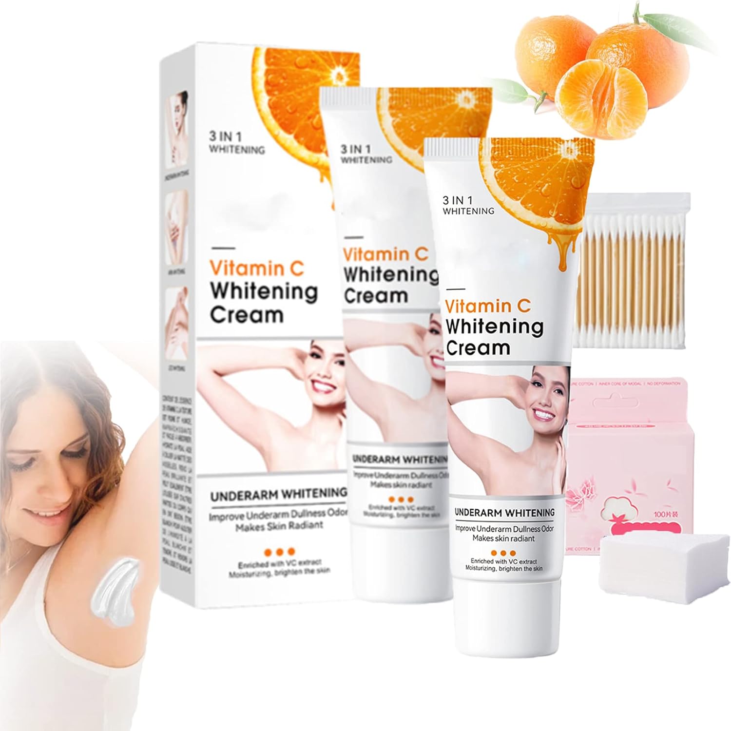 YSGBYSG Leche Con Colageno Crema Aclarante, Leche Con Colageno Crema