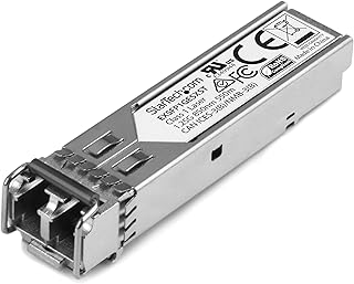 StarTech.com Juniper EX-SFP-1GE-SX Compatible SFP Module - 1000BASE-SX - 1GbE Multimode Fiber MMF Optic Transceiver - 1GE Gigabit Ethernet SFP - LC 550m - 850nm - DDM (EXSFP1GESXST)