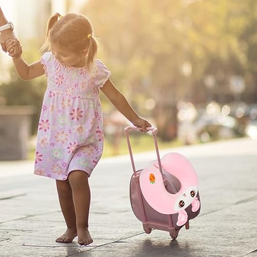 Miniatura 6 de Sexysamba Reposacabezas y almohada de cuello de dibujos animados para niños y niñas, adolescentes, accesorios de viaje para avión, automóvil,