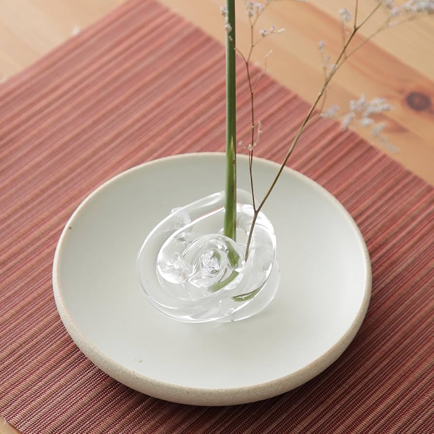 Amazon.co.jp: ガラスの剣山 中 花留め 花止め 日本製 伊藤泰三