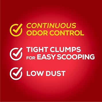 Purina Tidy Cats Clumping Cat Litter، 24/7 Performance، Clay Cat Litter، Recyclable Box - (Pack of 3) 13.33 lb. أكياس