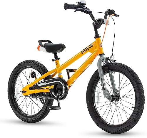 Miniatura 14 de RoyalBaby Kids Bike with Dual Handbrake for Beginners,12 14 16 18 20 Inch Bicycle for Boys & Girls Ages 3-10 Years Negro -,Rojo