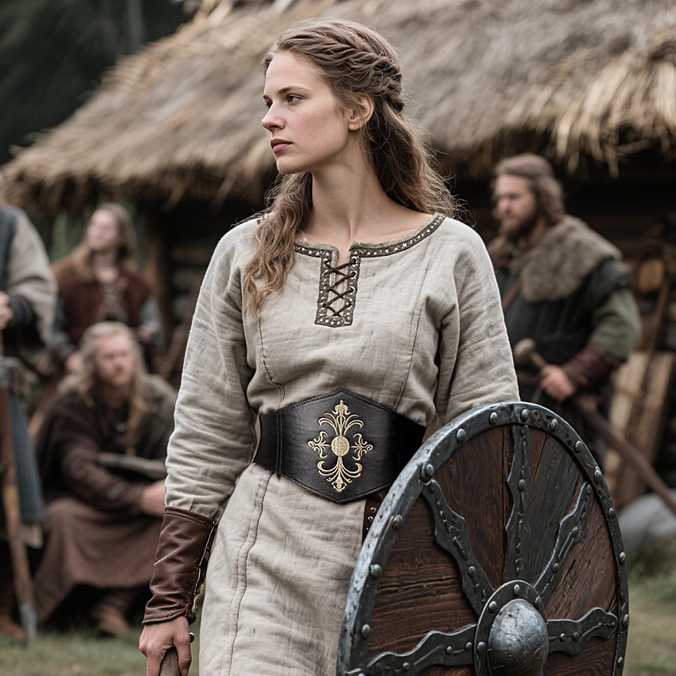 L'VOW Viking Corset Belt for Women - Renaissance Cinch Belt Halloween Medieval Pirate LARP - Image 5