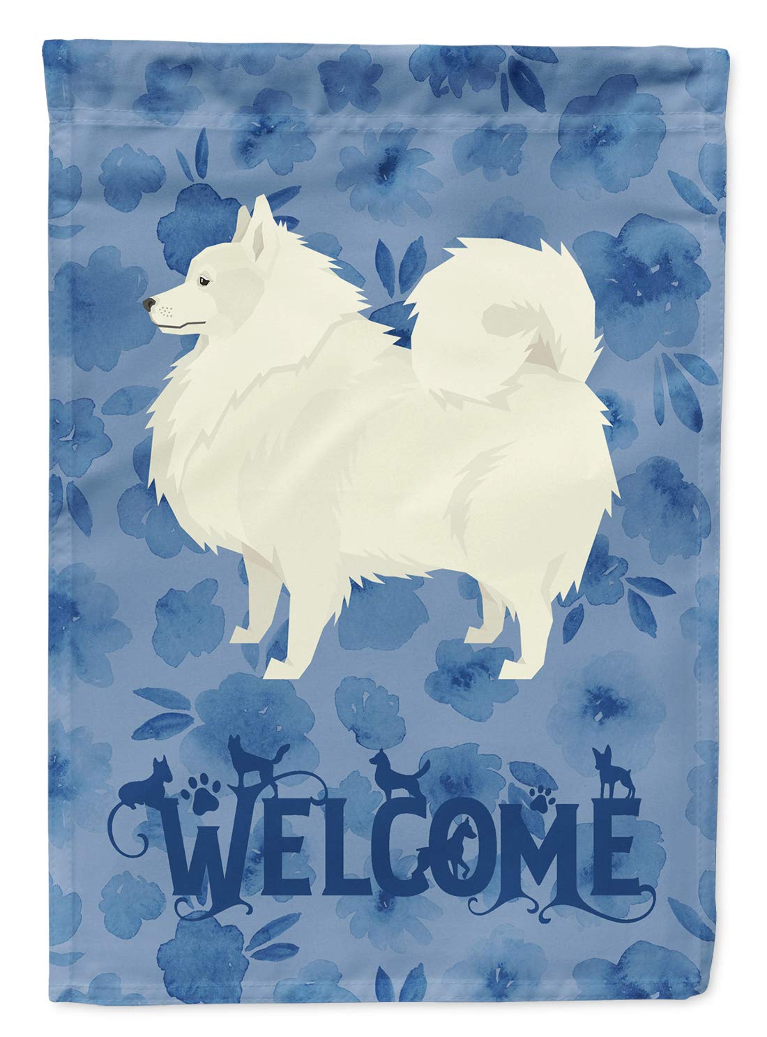 Spitz Drapeau de bienvenue décoration jardin extérieure originale multicouleur CK6269GF S