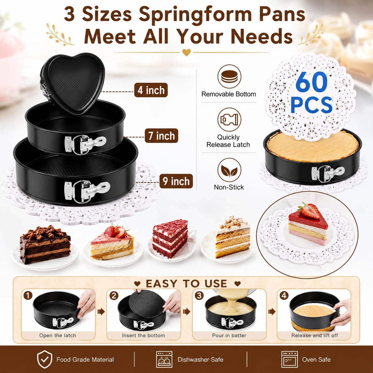 Amazon.com: Cake Decorating Kits 567 PCS Baking Set with
