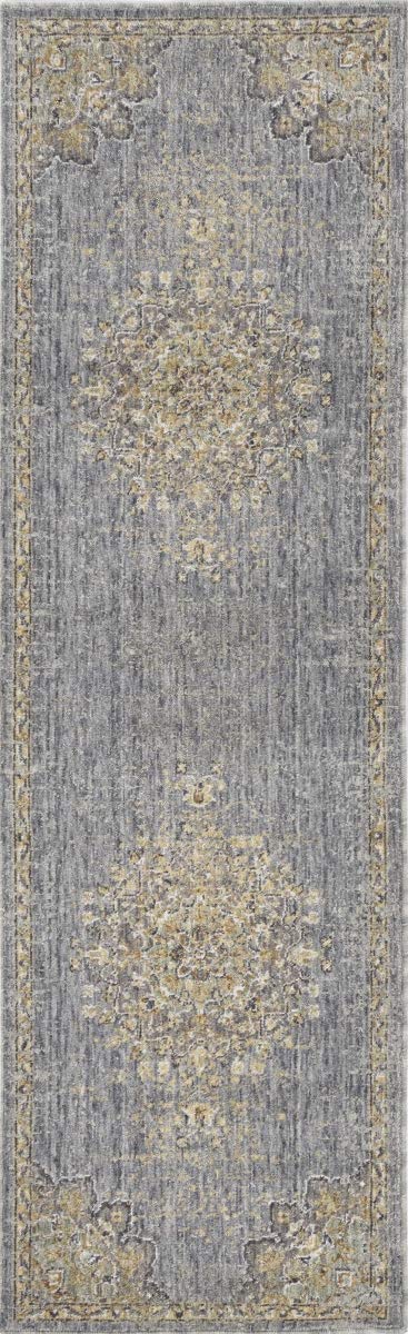 63 x 91 in. Slate Grey Wool Rug