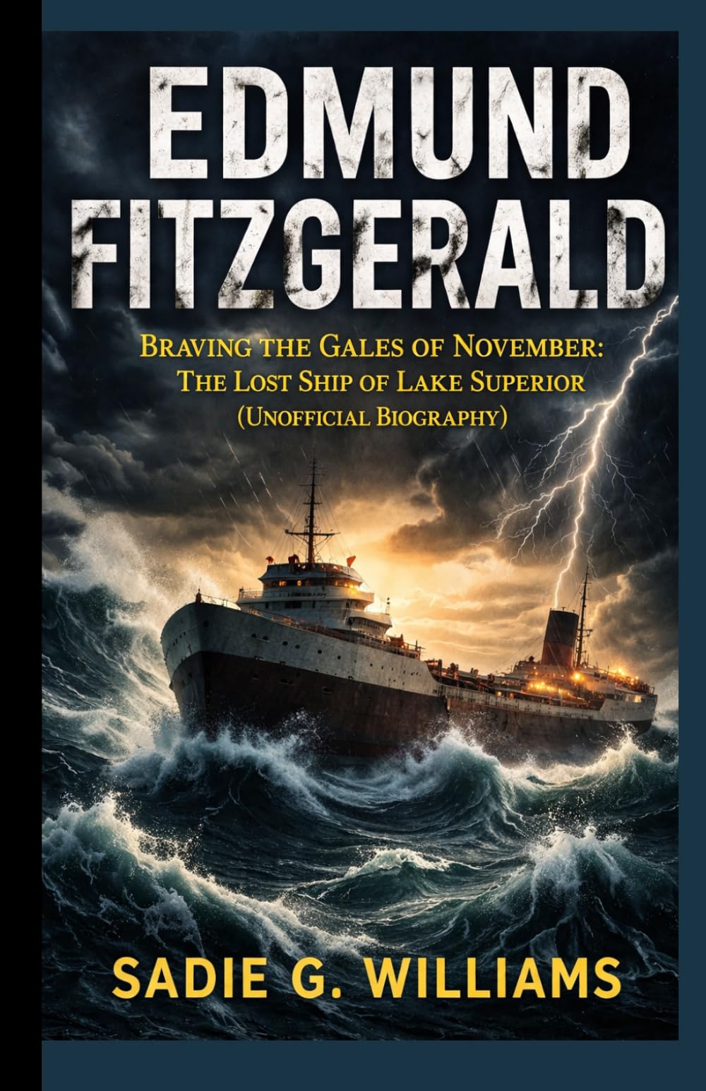 EDMUND FITZGERALD: Braving the Gales of November: The Lost Ship of Lake Superior (Unofficial Biography)