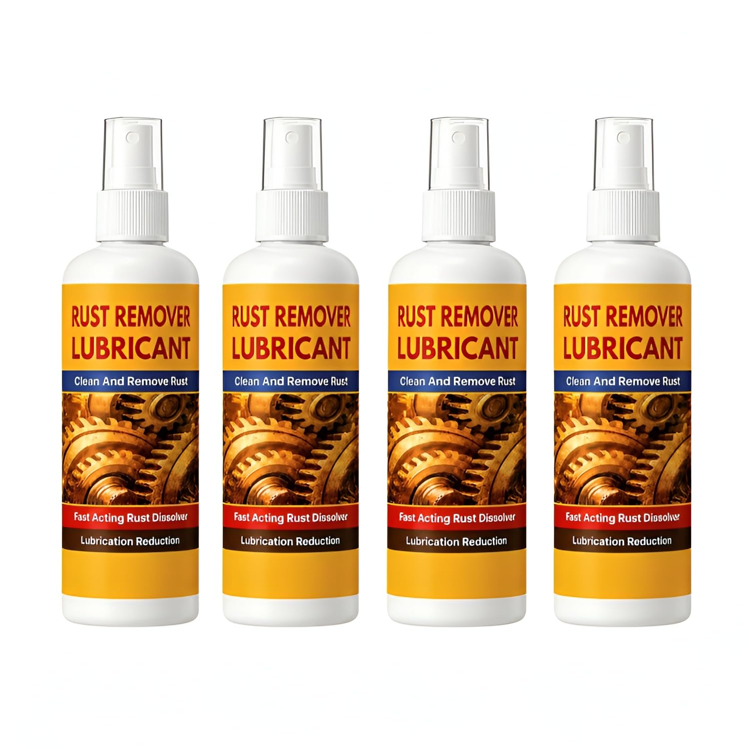 Rust Release Spray - Rust Remover, Lubricant & Cleaner Spray – Ultimate Heavy-Duty Rust Eliminator & Multi-Surface Cleaner for Automotive, Industrial & Home Use - 4x100ml Each-image-19