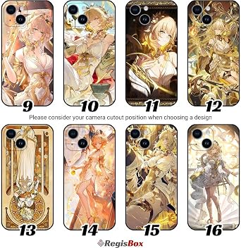 HSR Aglaea Phone Cases Amphoreus Chrysos Heir Star Rail Waifu Soft TPU Cover for Samsung Galaxy Multicolor