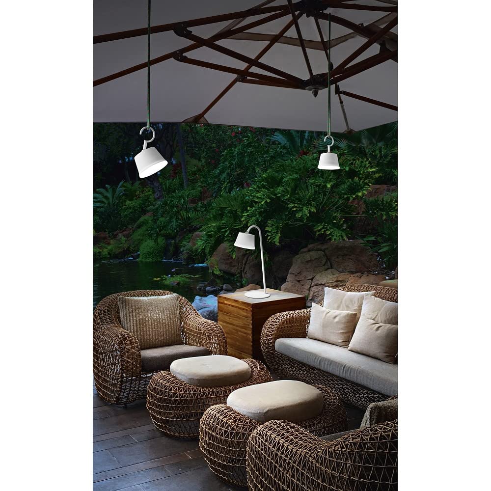 Set di luci a LED ARMANDA, 1 x 3 W, 3000 K, IP54, bianco