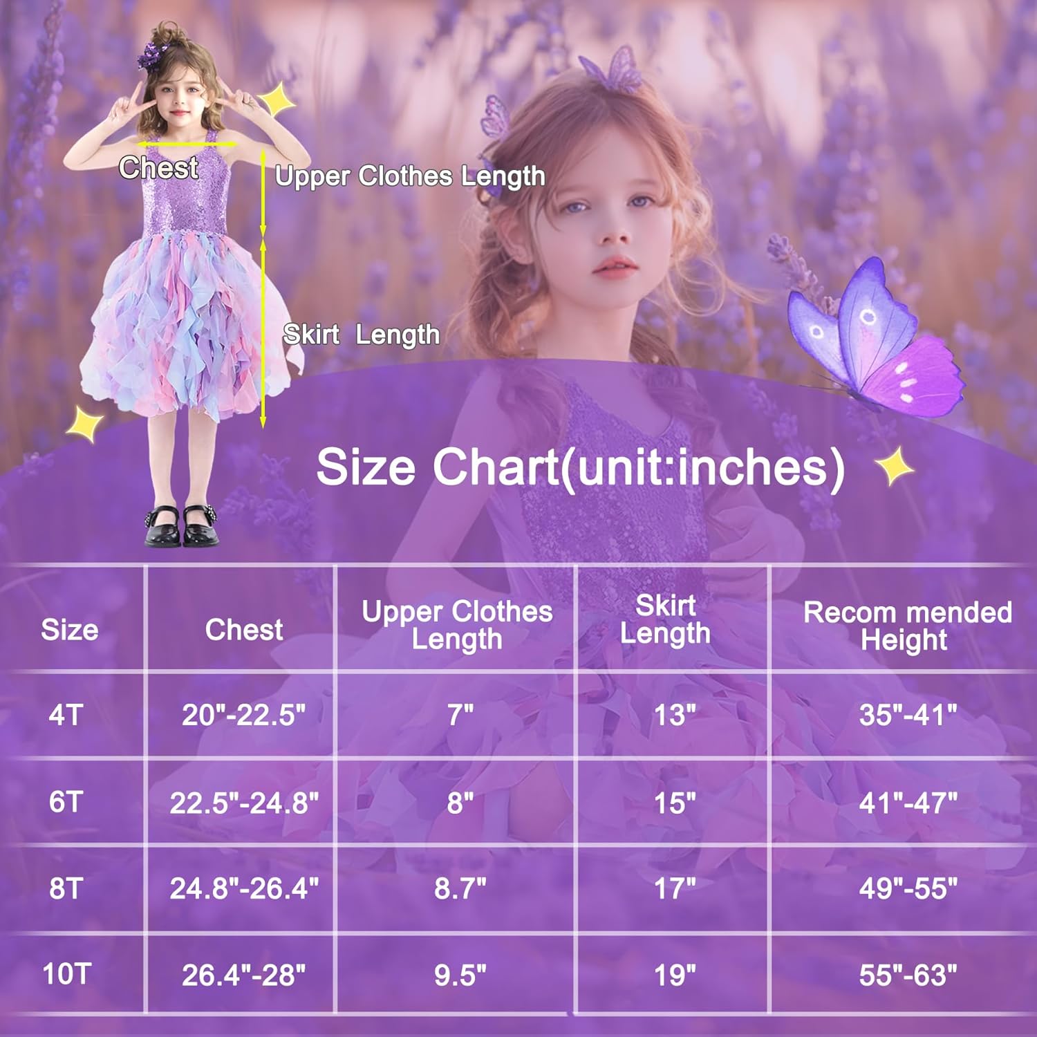 HB HBB MAGIC Tutu Sparkly Sequin Dress Girls Toddler Prom Birthday Party Formal Fancy Pink Dresses - Image 7