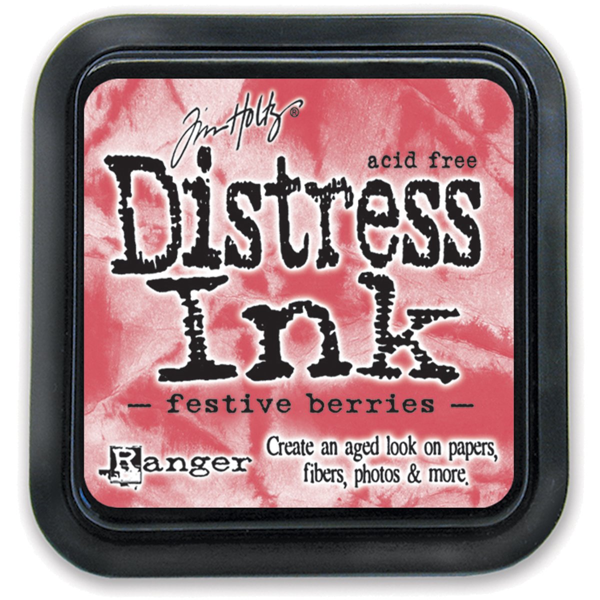 Tim Holtz Distress Ink Pad-Festive Berries by Ranger