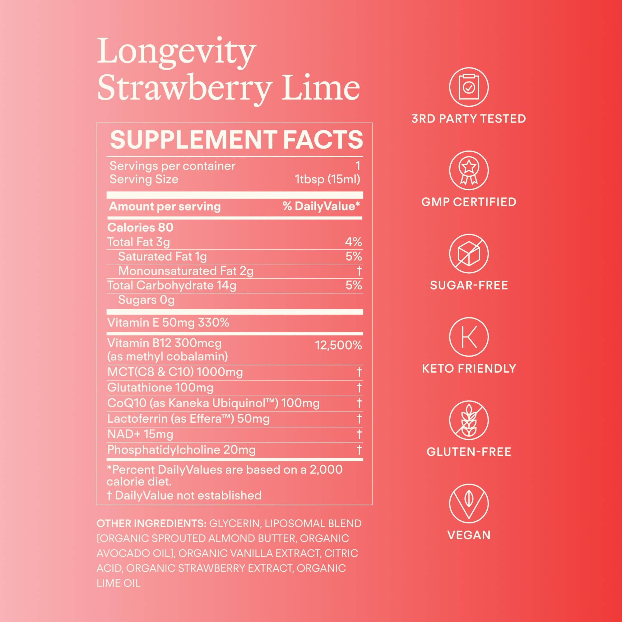 Liposomal Glutathione Supplement - Strawberry Lime, 30 Pouches — Amazon image 7