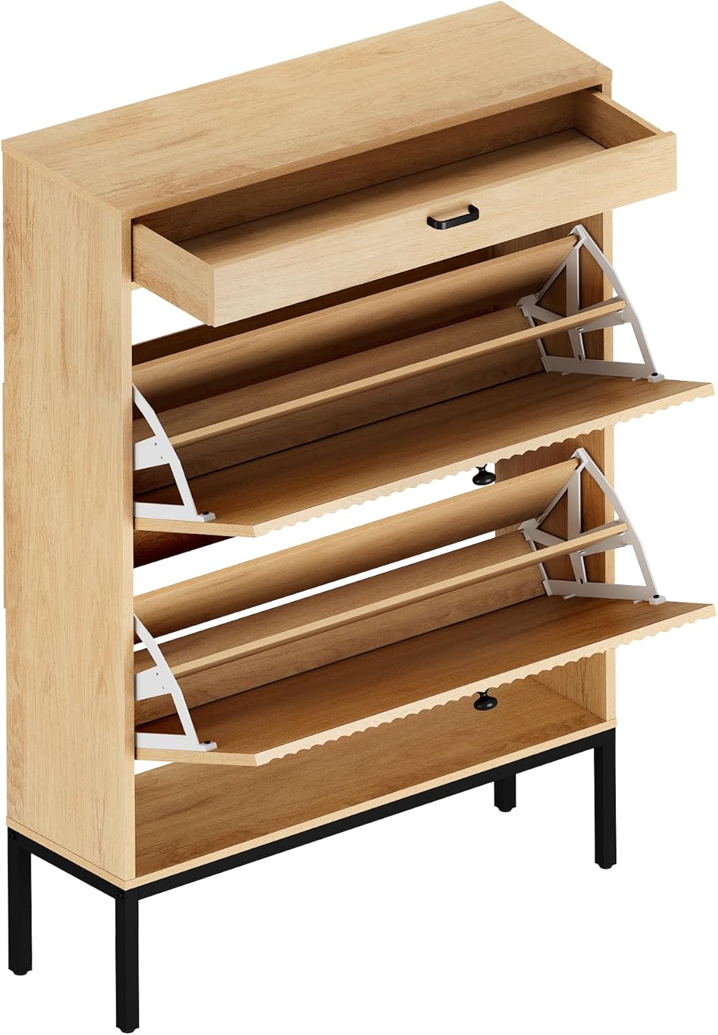Exploded view of XIAO WEI QH242-1 Shoe Cabinet parts