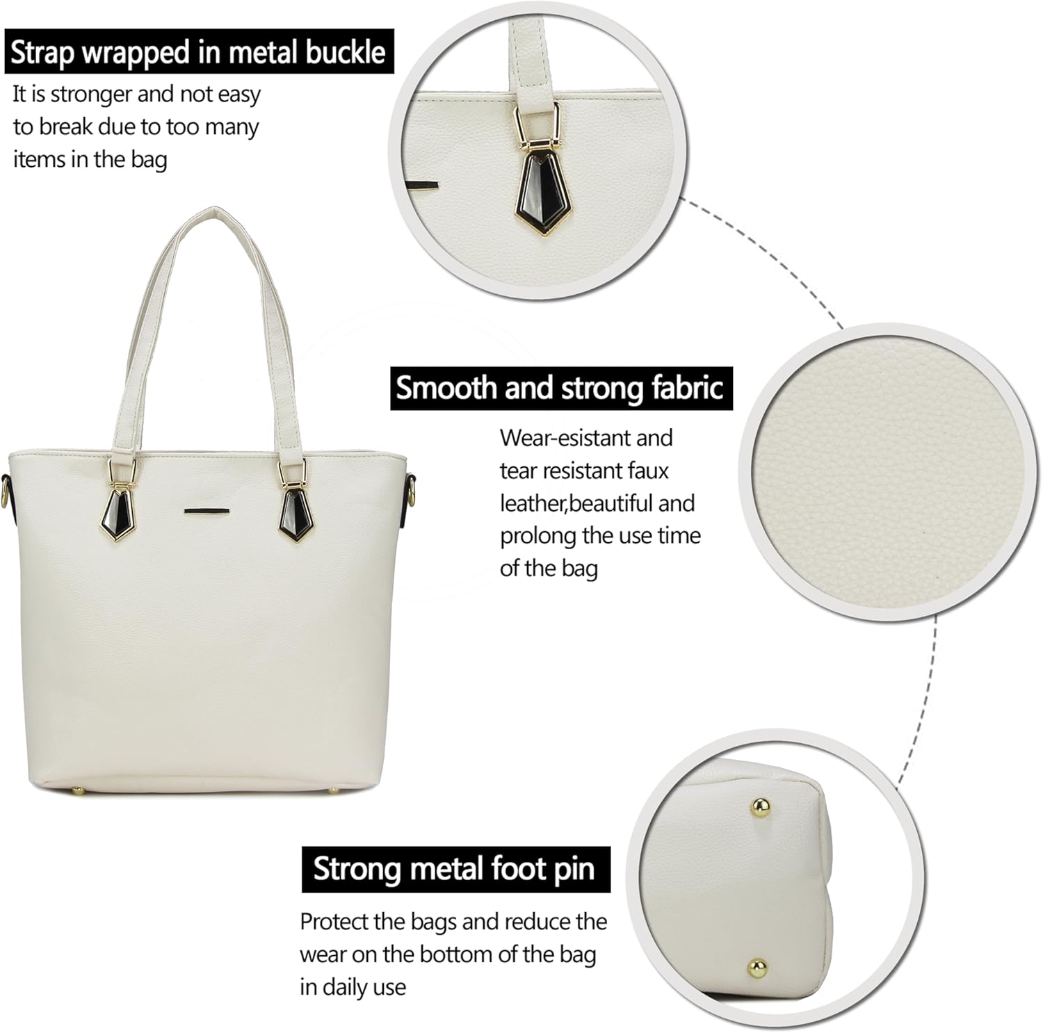 2E-youth Designer Purses and Handbags for Women Satchel Shoulder Bag Tote Top Handle Bag | Designer Purses, Handbags, Designer - Image 5