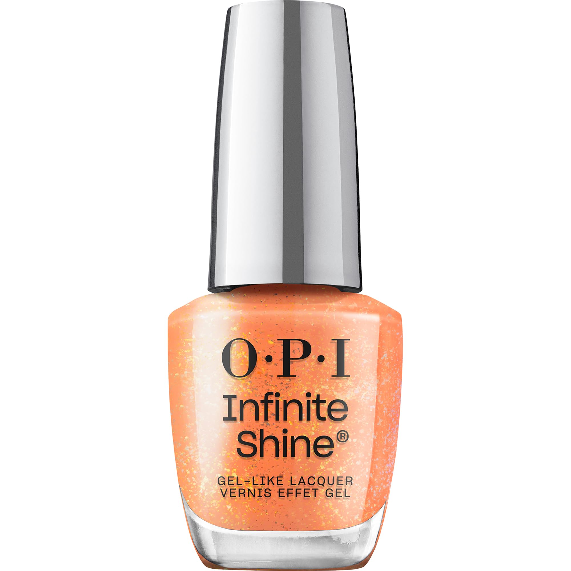 OPI Infinite Shine Nail Polish OPI'm Dreaming Collection - Dreamsicle Sheer & Shimmery Orange Nail Polish - Gel Effect & Long Lasting Nail Polish (15ml)