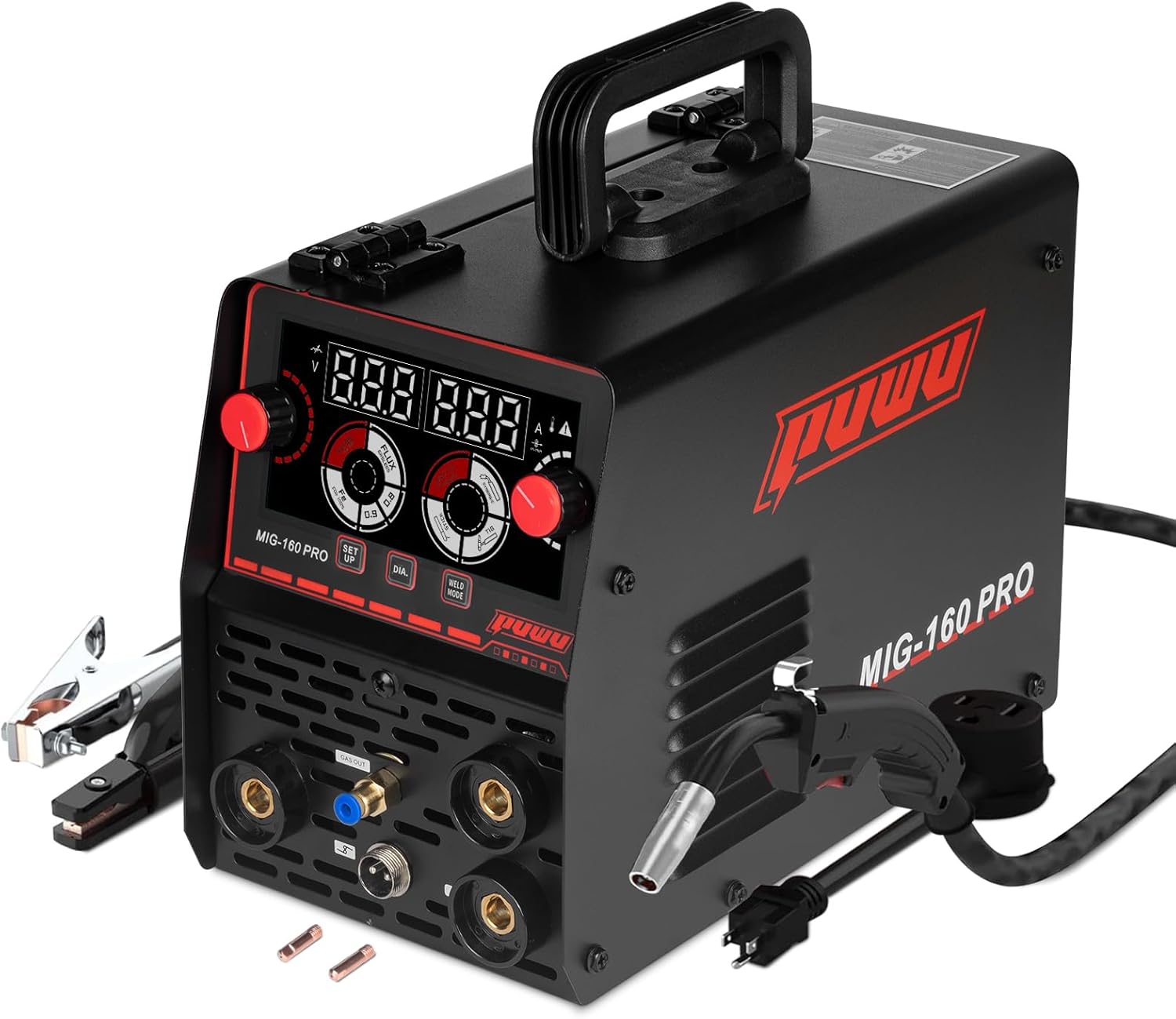 PUWU MIG-160 PRO 4-in-1 Multiprocess Welder