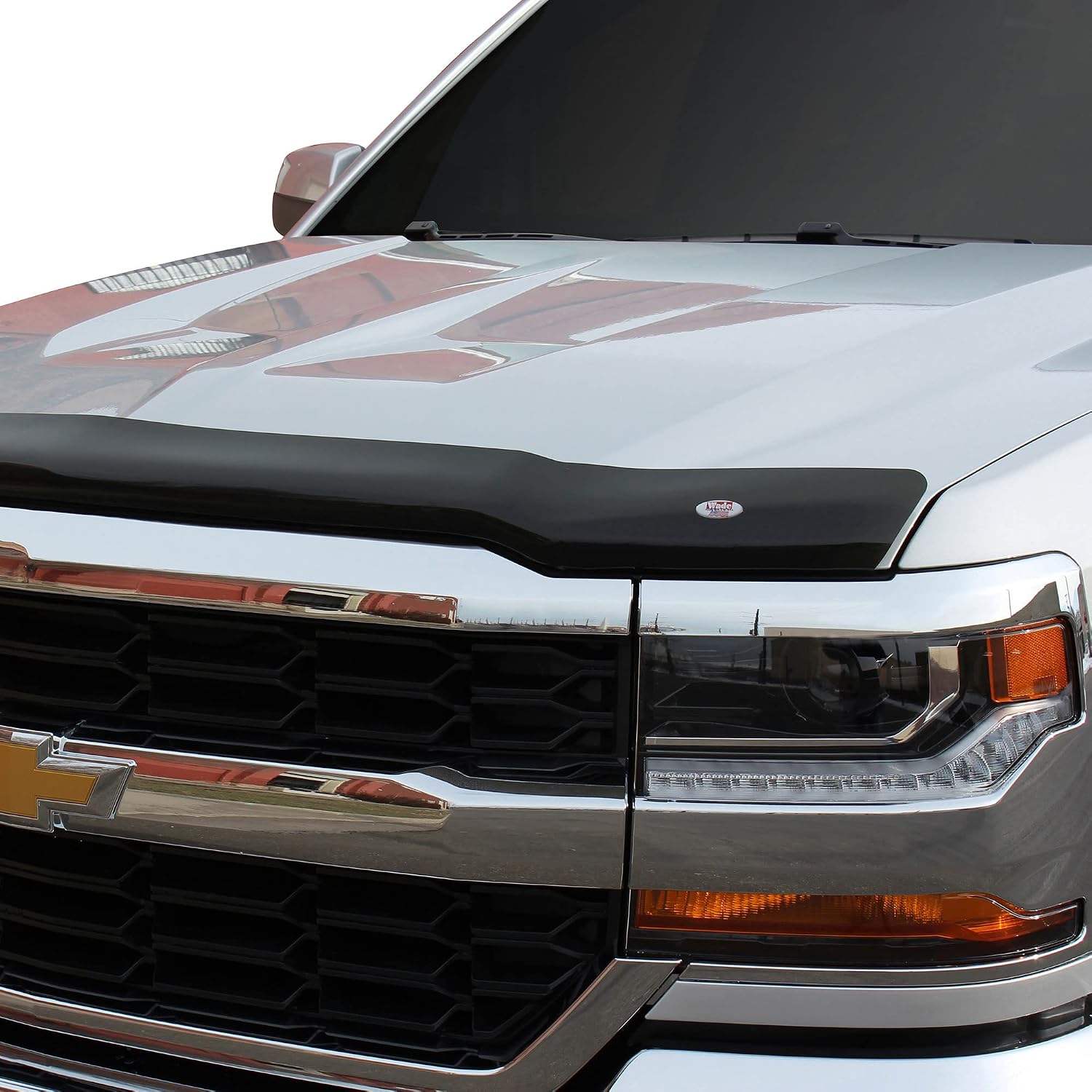 Westin 72-91138 Smoke Platinum Bug Shield fits 2016-2018 Silverado 1500 1pc
