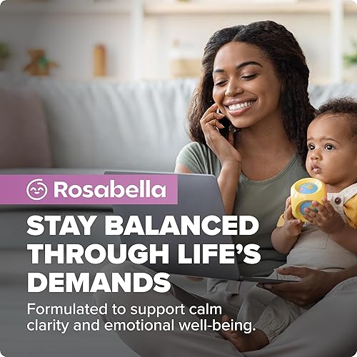 Miniatura 7 de Rosabella Suplemento de mezcla de azafrán para hombres y mujeres  Cápsulas de azafrán, B6, magnesio y extracto de hierbas  Apoya el estado de ánimo,