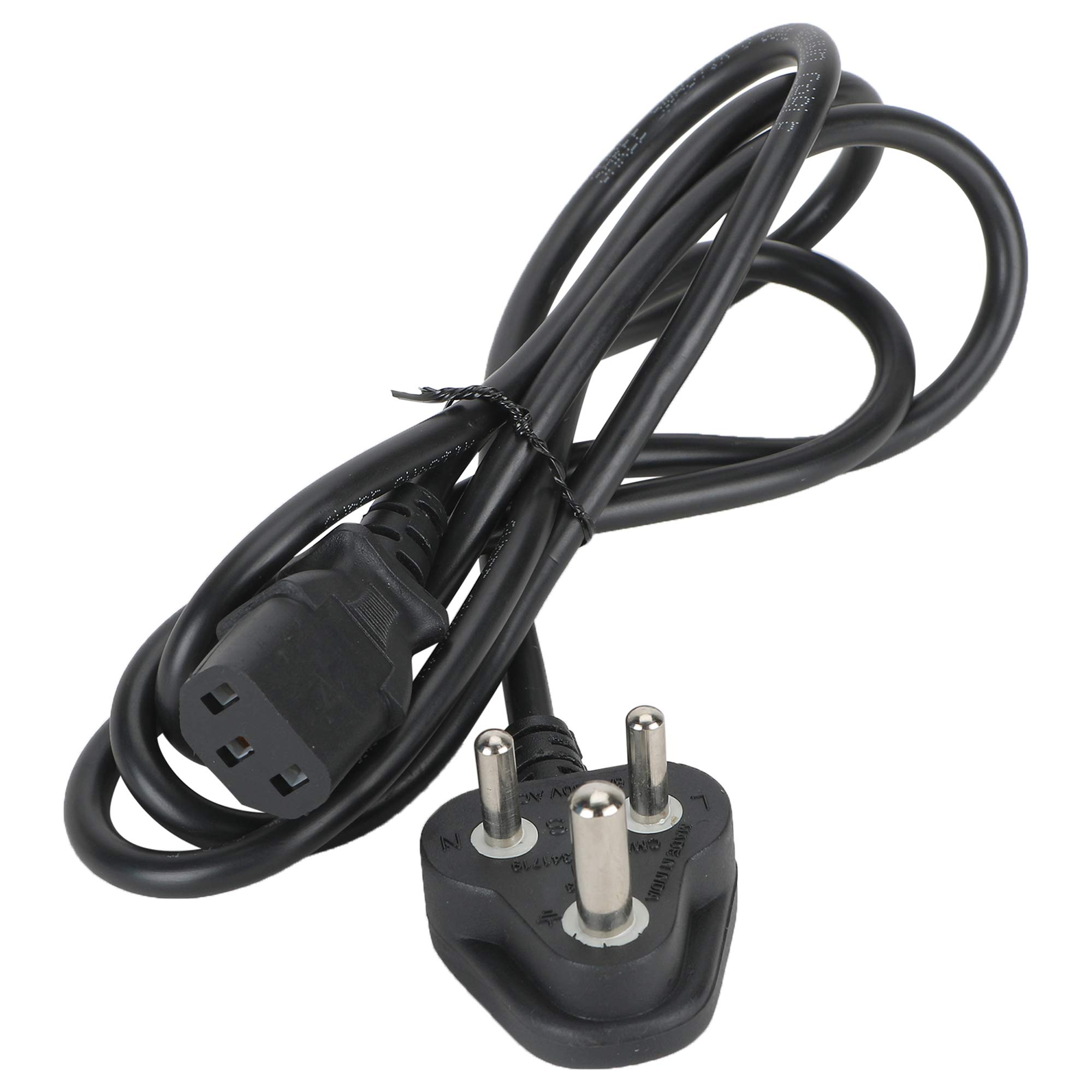 PSR ENTERPRISES Power Cable/Cord for Physio Therapy Machine, PC, Printers, Monitor 185 cm,1M 3-pin Power Connector