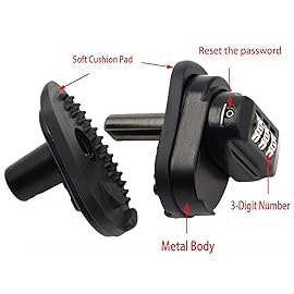 RioRand Trigger Lock 3 Digit Combination Gun Lock Compatible with Pistols Handgun Rifles Bb Gun Shotguns (5PCS)