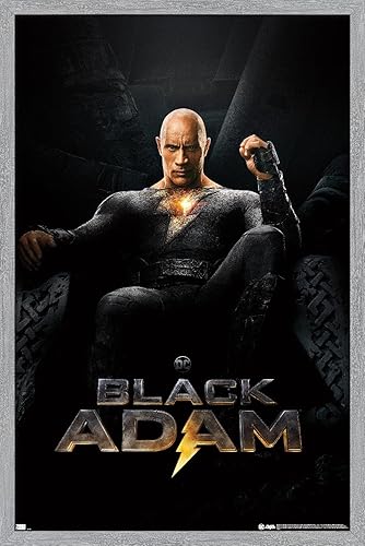Miniatura 16 de Trends International DC Comics Movie Black Adam - Póster de pared de una hoja Versión enmarcada Barnwood