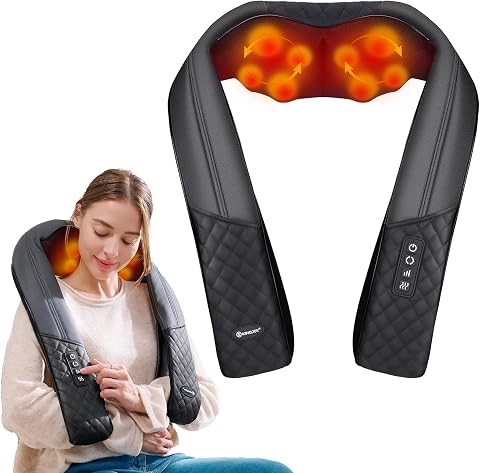 KINGJOY Neck Massager with Heat