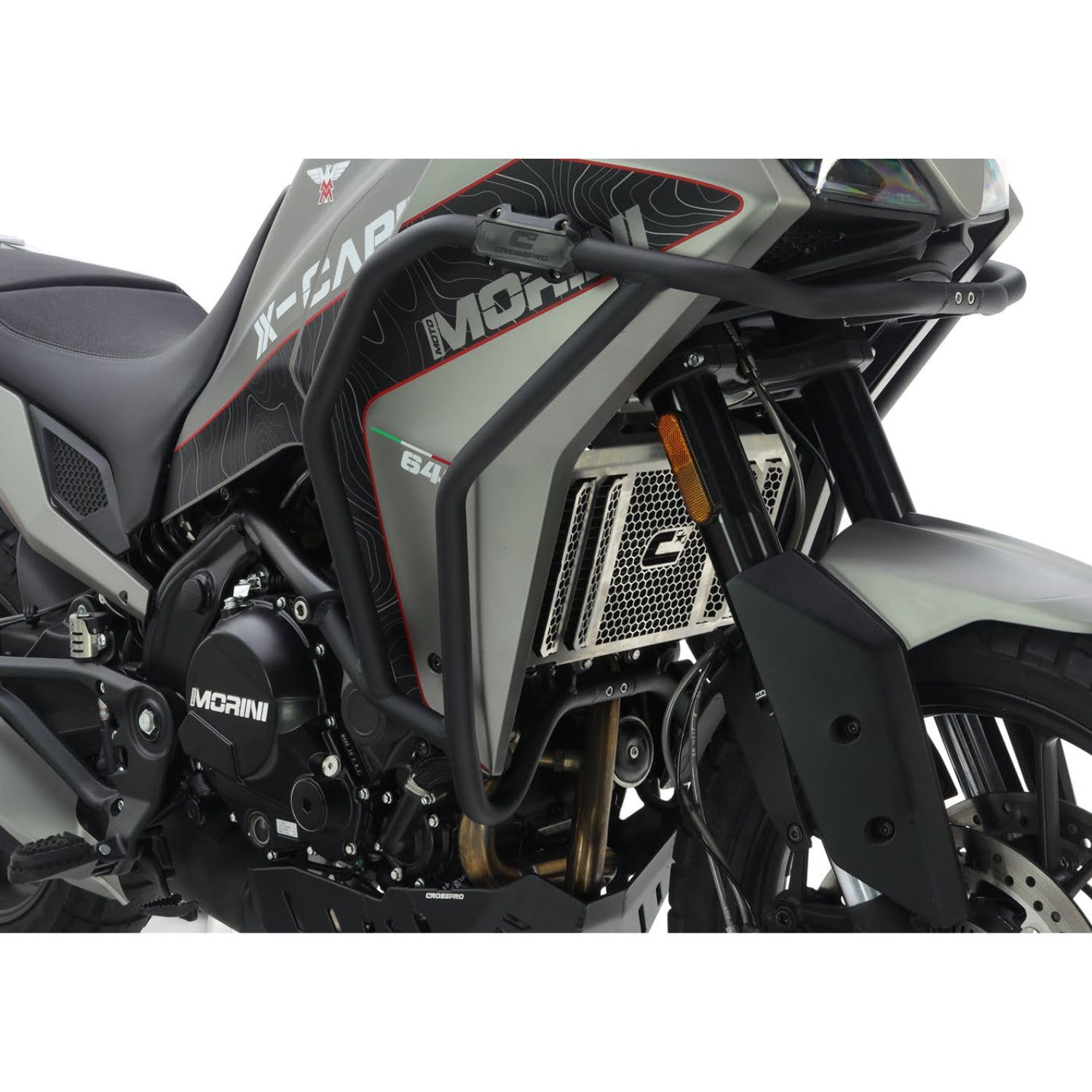 barre di protezione in alluminio compatibile con Morini X-Cape 649 2022 2023