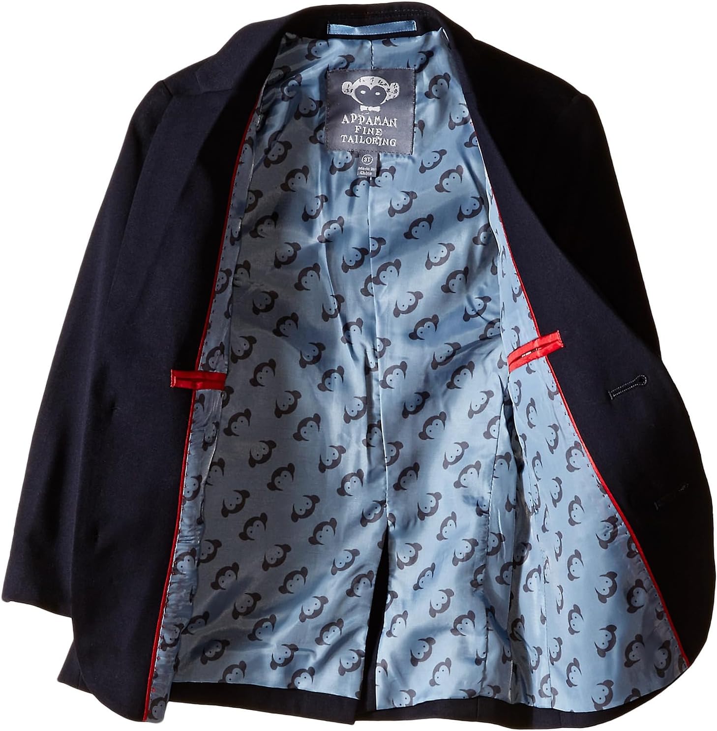 Appaman Big Boys' Two Piece Classic Mod Suit In Navy Blue