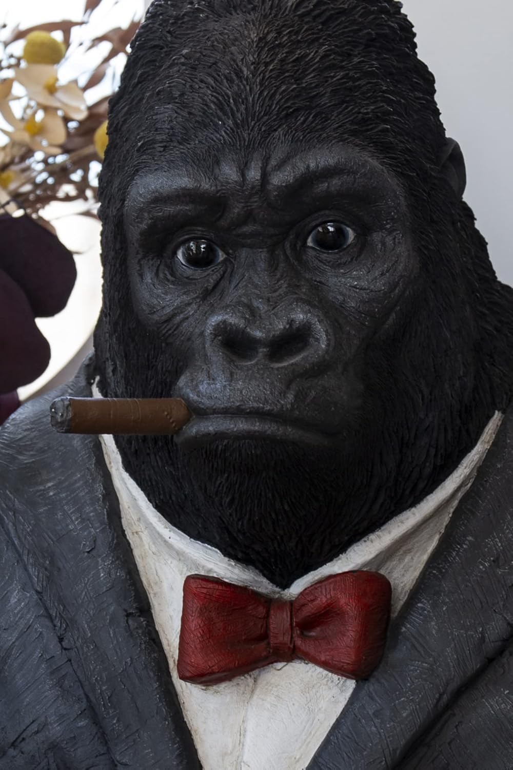 Hi-Line Gift Gorilla Head with Tux