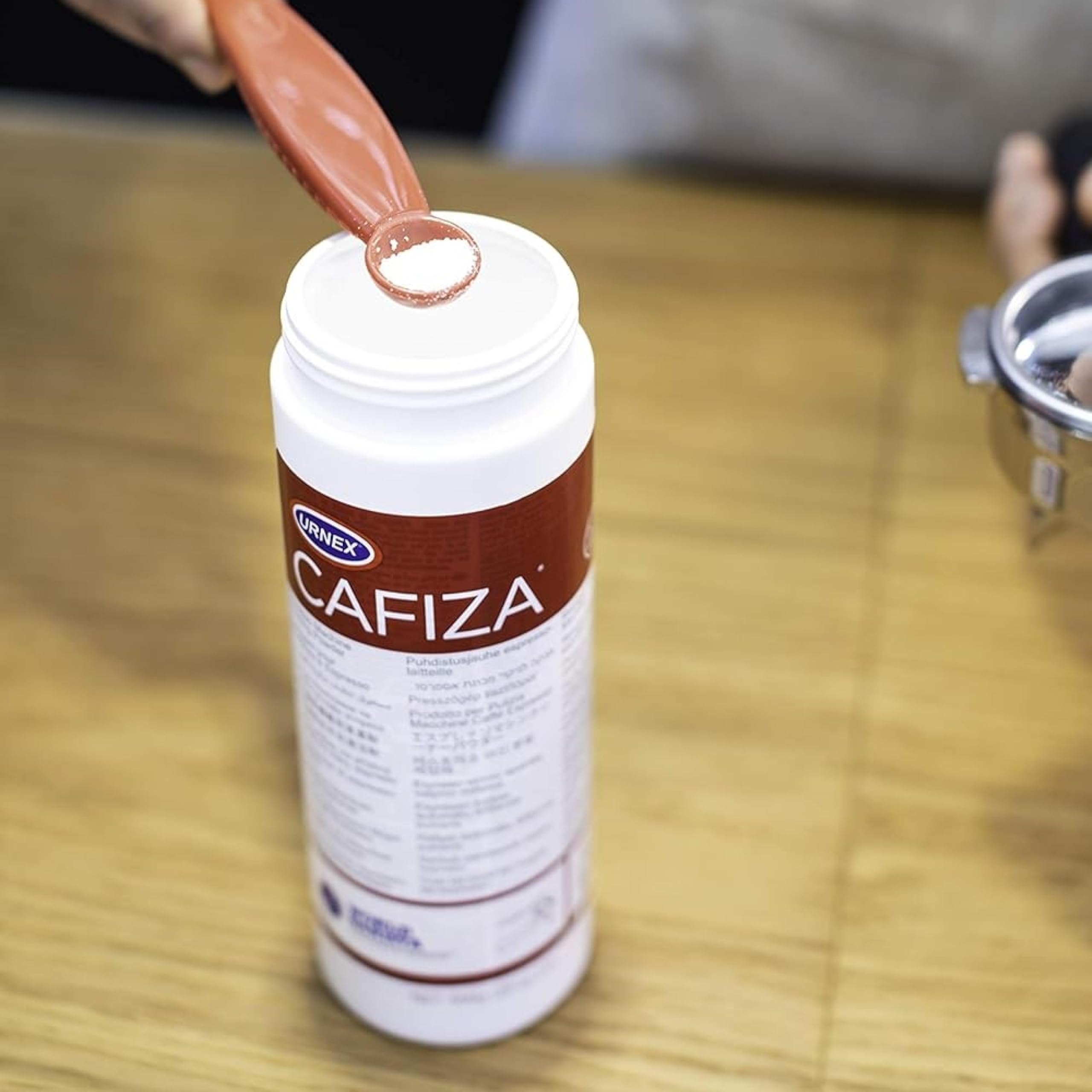 Urnex Cafiza - Polvo Limpiador para Cafeteras Profesionales y Máquinas de Café Espresso - 566 g