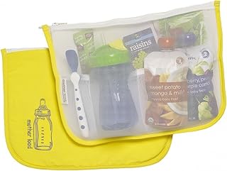 Toddler Snack Bag Single Pouch by MOTHER LOAD - Machine Washable Organizer & Wrist-let. A Mommy Must Have for all Babies Needs