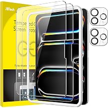 JETech Screen Protector for iPad Pro 11" M5/M4, 2+2 Pack