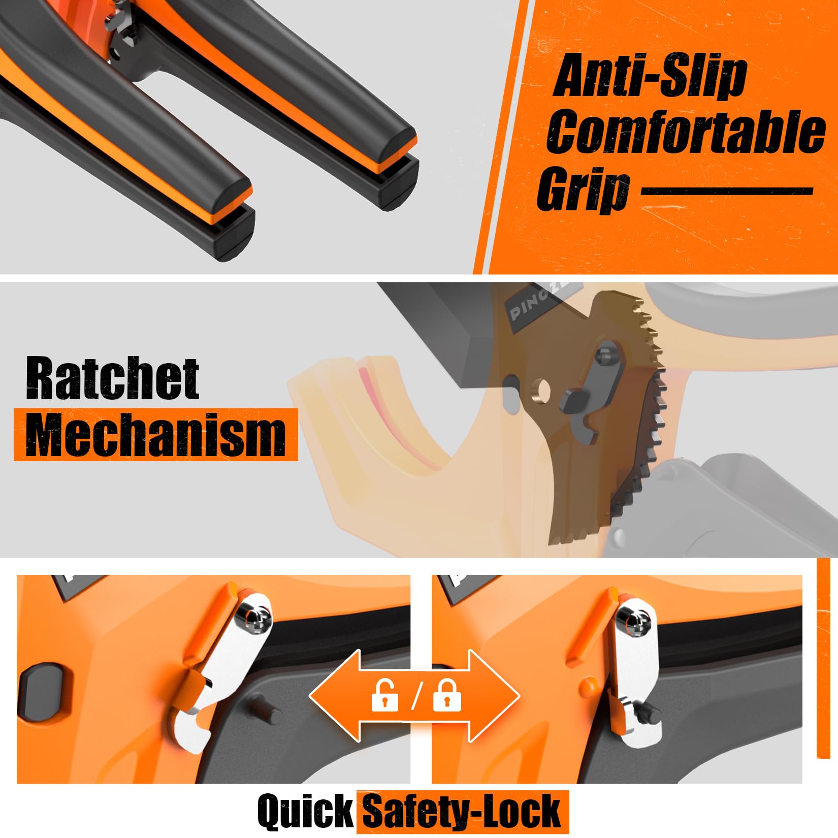 PINOZE Cortador de tubos de PVC