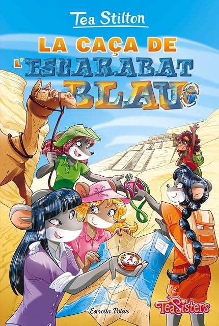 Portada de La caça de l'escarabat blau