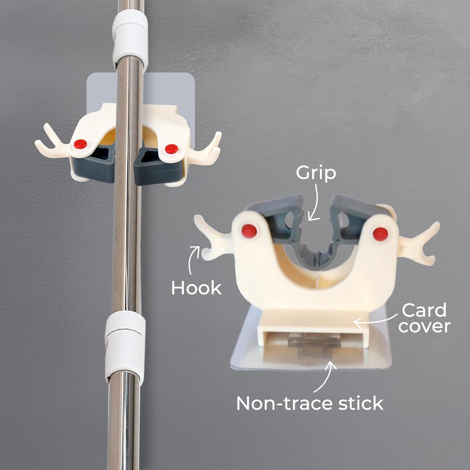 Window Cleaner with Front and Rear Cleaners + Expandable Sprayer - Window Vacuum Squeegee - Complete Kit for Glass, Windows and Mirrors, Quick Drying- Window Cleaner Tool - Car Window Cleaner Spray