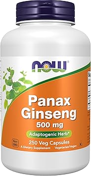NOW Foods Panax Ginseng 500mg by NOW Foods