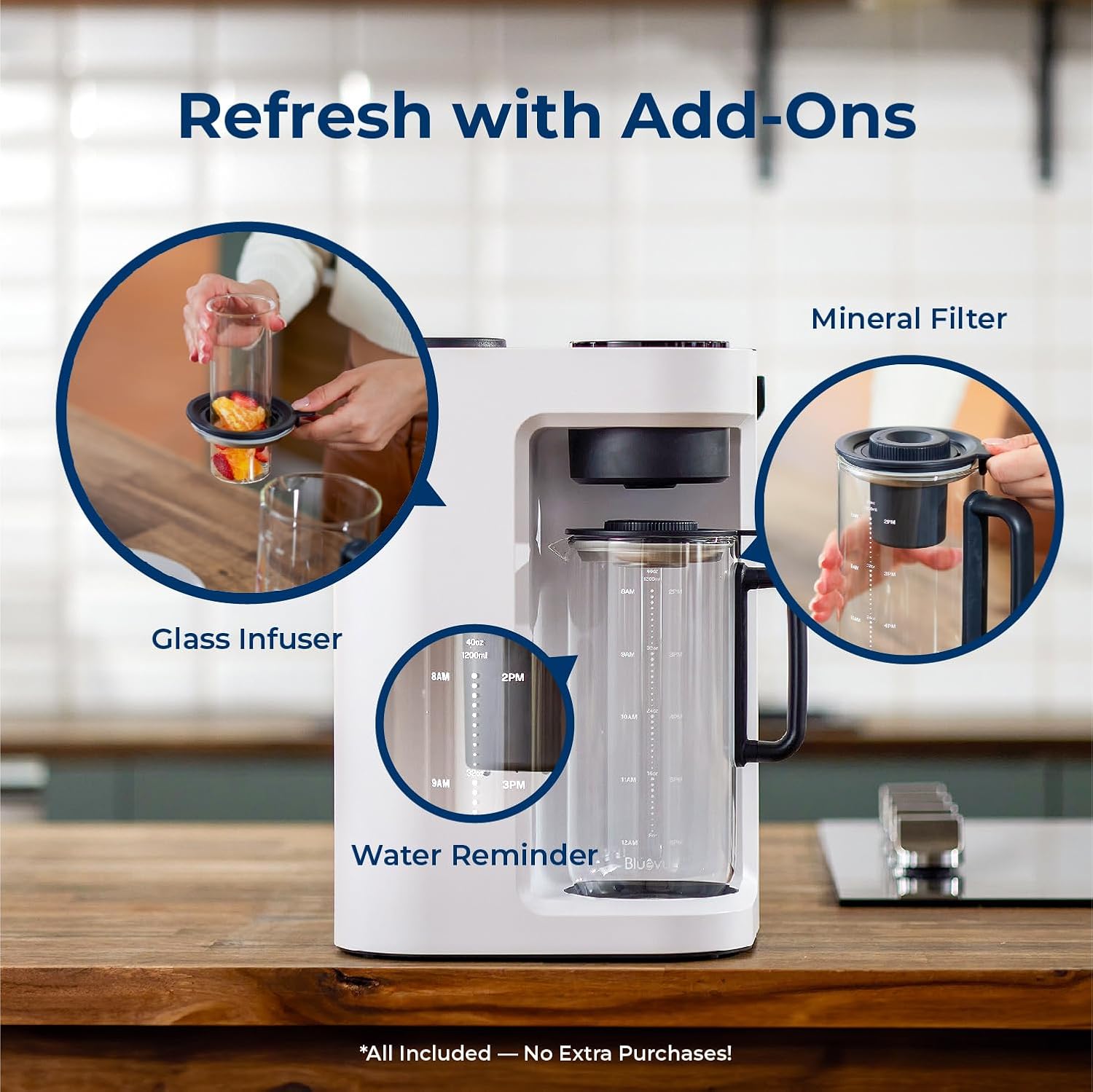 Bluevua RO100ROPOT-Lite(UV) with Infuser