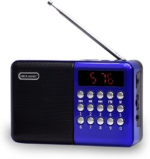 Jaxter 5W Bluetooth Speaker with FM Radio – Powerful 4.1 Channel Audio, Stylish Red Portable Speaker (Blue) Price In India
