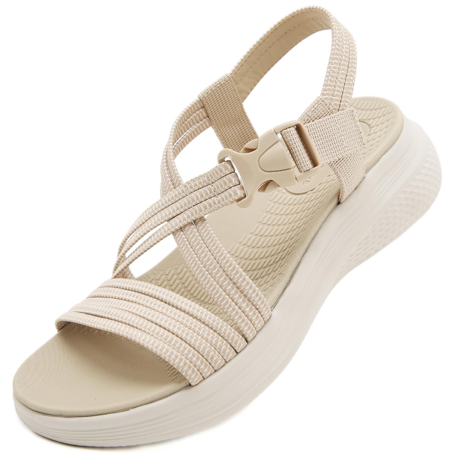 Acfoda Sandalias Mujer Verano Casual Sandalias de Playa Cómodas Ortopedicas Zapatos