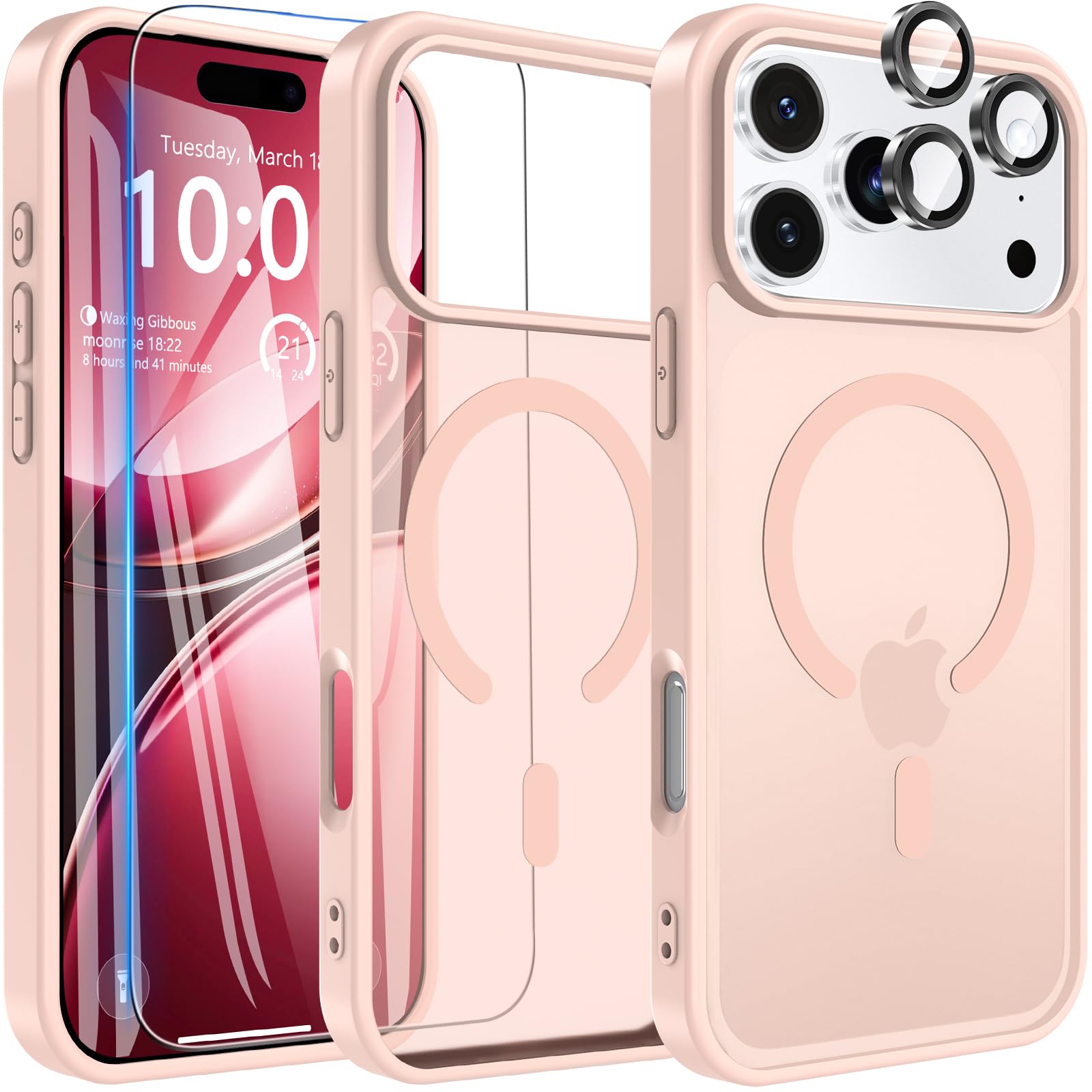 【新品未使用品】ケースティファイピンクiPhone 17Proケース Amazon.co.jp: iPhone 17 Pro ケース [ガラスフィルム・カメラレンズ