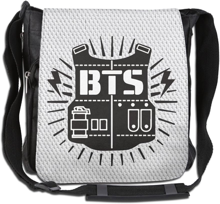 Amurder Custom Rock Hiphop Band Bts Logo Cross Body Bag Pack Messenger Bags