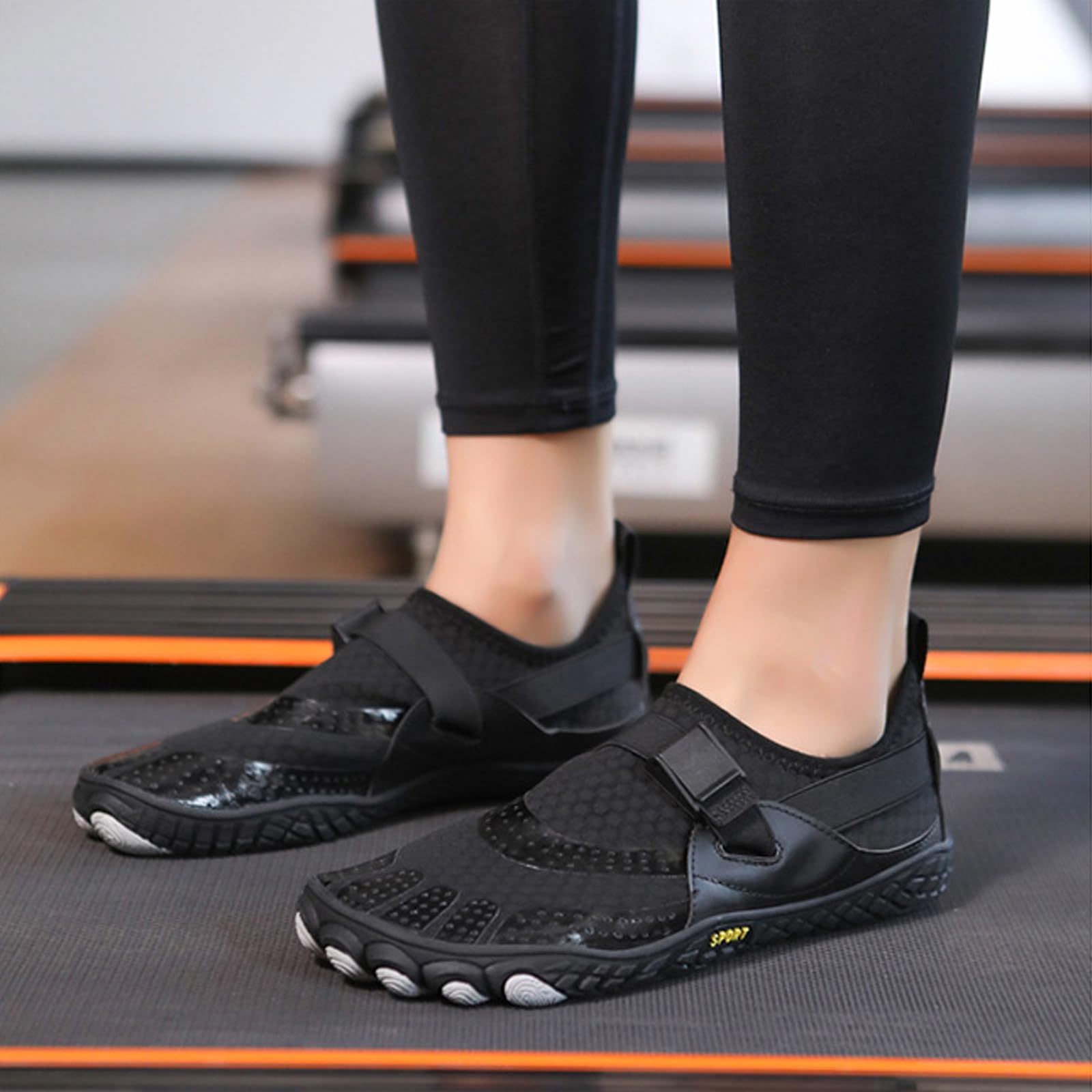 Générique Damskie kapcie dla par odkryte buty sportowe do biegania antypoślizgowe buty plażowe nurkowanie pływanie jazda konna fitness duży rozmiar pięć palców buty do basenu damskie