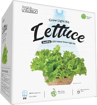 Miracle LEDs Veggie Grow Kits 4KK Lettuce Blue Edition 2-Pack