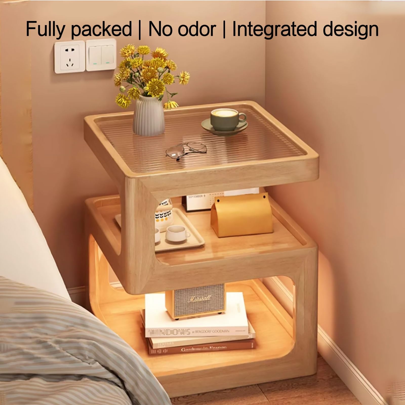 ナイトテーブル RattanMix／NA ｜家具・インテリア通販 Re:CENO(リセノ