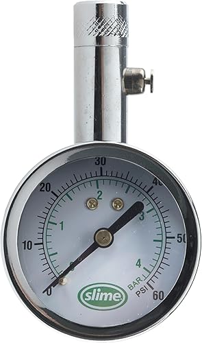 Miniatura 2 de Slime 20049 medidor de presión para llantas, 5–60 libras por pulgada cuadrada.