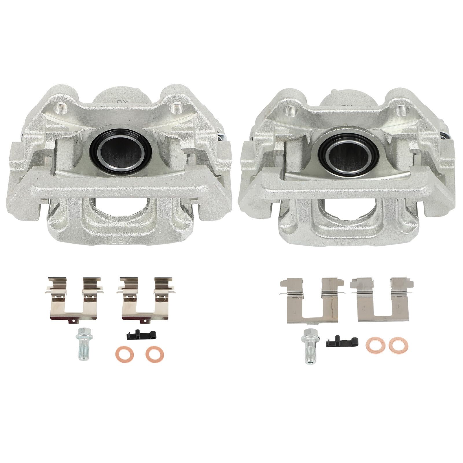 SCITOO 19B3825 19B3824 Rear Left &amp; Right Disc Brake Calipers Assembly w/Bracket For Honda For Pilot 2009-2015