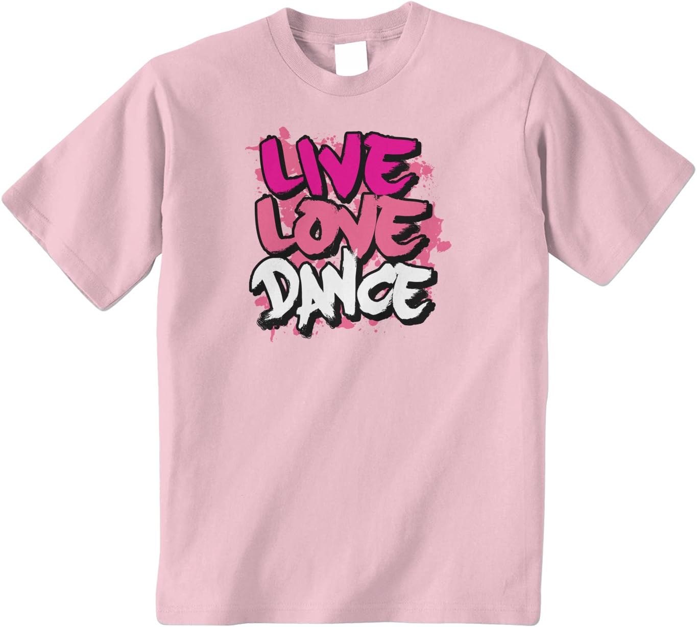 Threadrock Big Girls' Live Love Dance Youth T-Shirt
